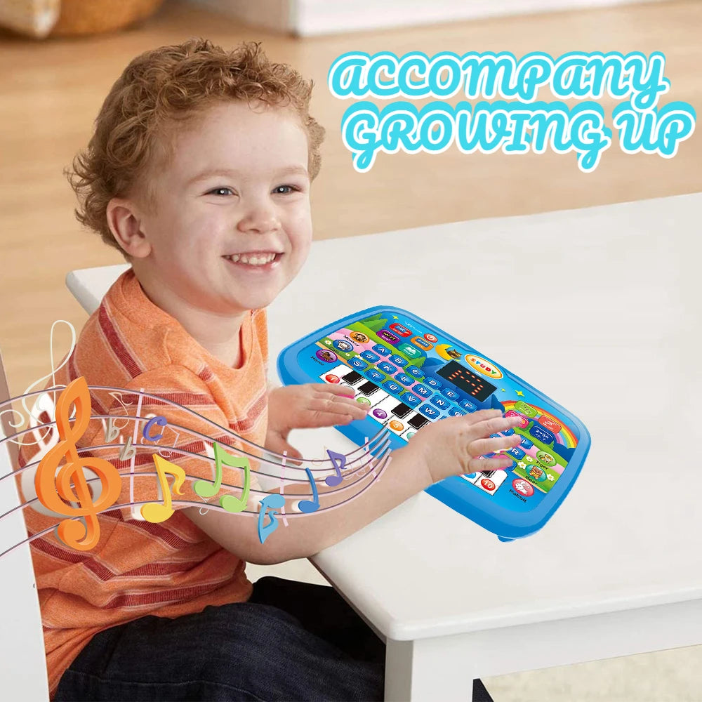 Education LED Tablet Toy – Math, Music & Learning Keyboard