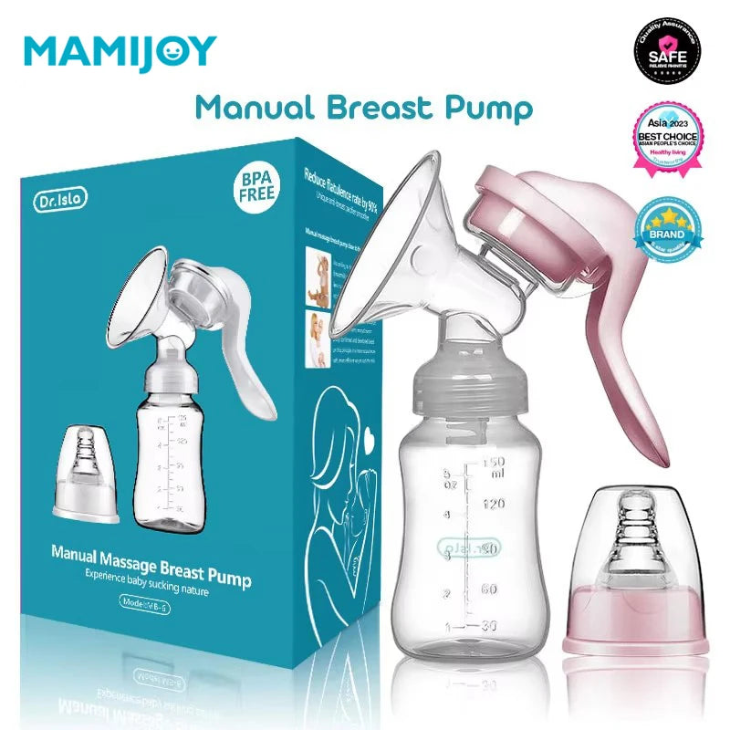 MAMIJOY – Manual Breast Pump BPA Free