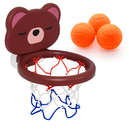 Toddler Animal Basketball Bath Toy Set – Fun & Interactive Water Play