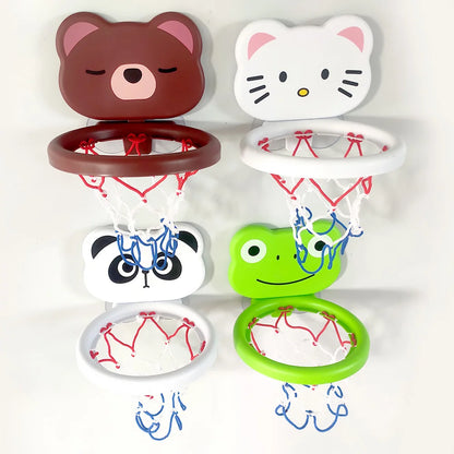 Toddler Animal Basketball Bath Toy Set – Fun & Interactive Water Play