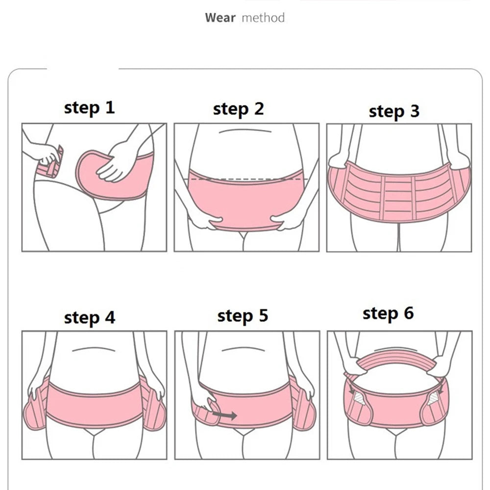 Maternity Support Belt – Adjustable Belly & Back Support Band for Pregnant Women