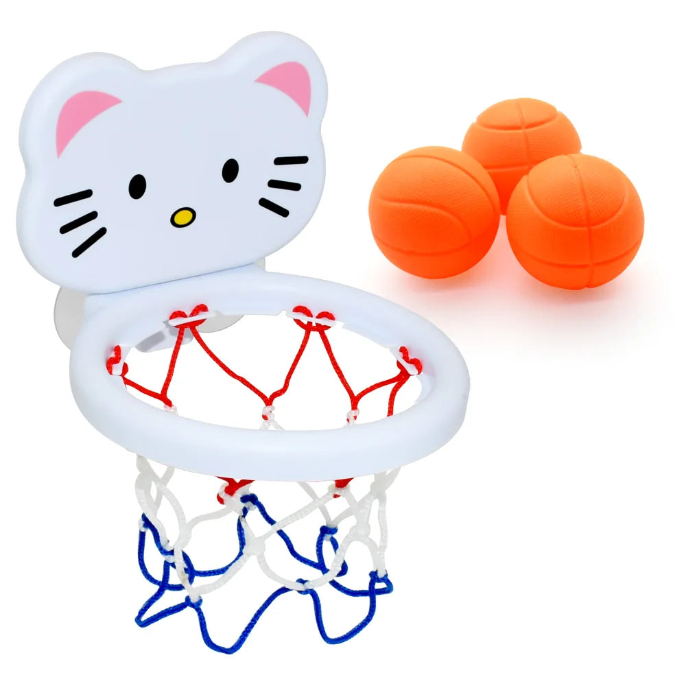Toddler Animal Basketball Bath Toy Set – Fun & Interactive Water Play