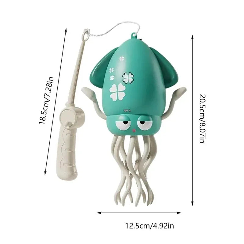 Electric Dancing Octopus – Smart Musical Toy with Lights & Obstacle Avoidance