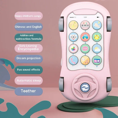 Kids Mobile Phone Learning Toy – Montessori Musical Educational Toy