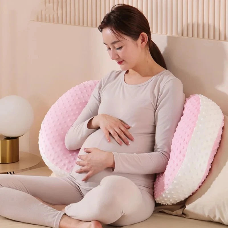 Multifunctional Maternity Pillow – Adjustable U-Shaped Pregnancy Support Cushion
