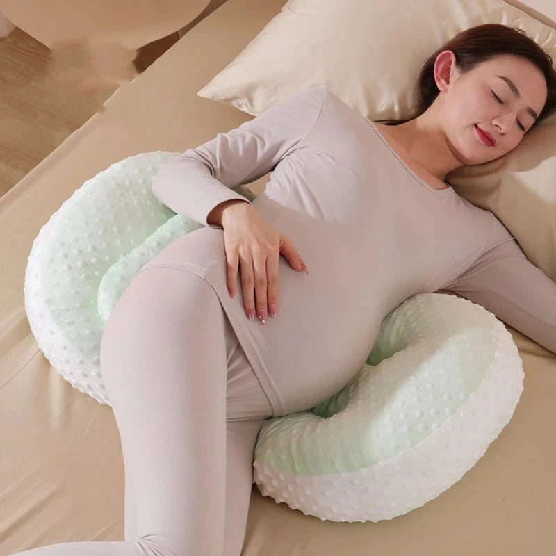 Multifunctional Maternity Pillow – Adjustable U-Shaped Pregnancy Support Cushion