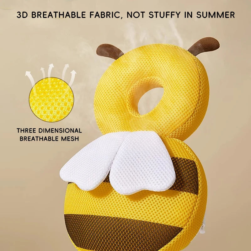 Amazing Little Bee Baby Head Protection Pillow Breathable