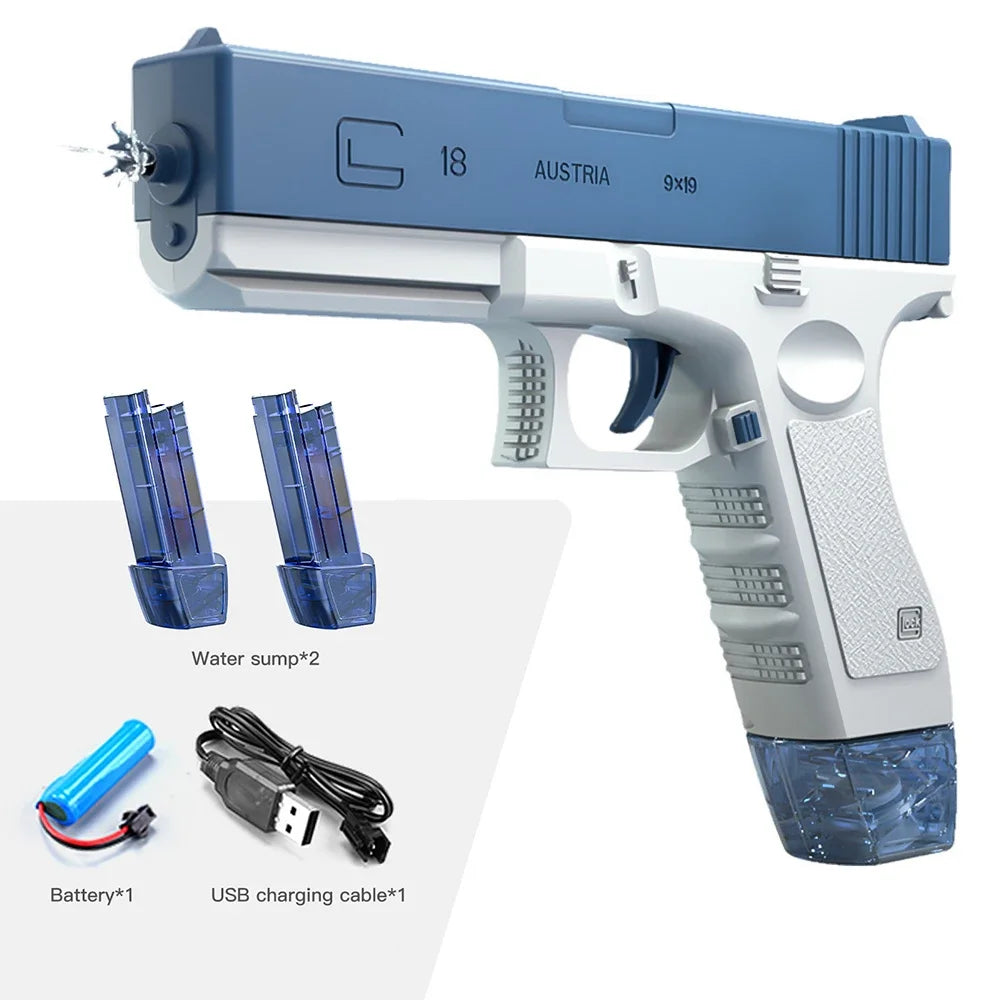M416 Water Gun Electric Pistol Shooting Toy For Kids and adults