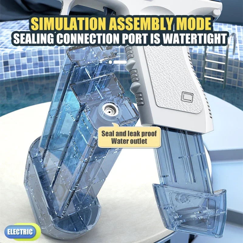 M416 Water Gun Electric Pistol Shooting Toy For Kids and adults