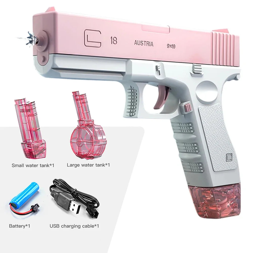 M416 Water Gun Electric Pistol Shooting Toy For Kids and adults