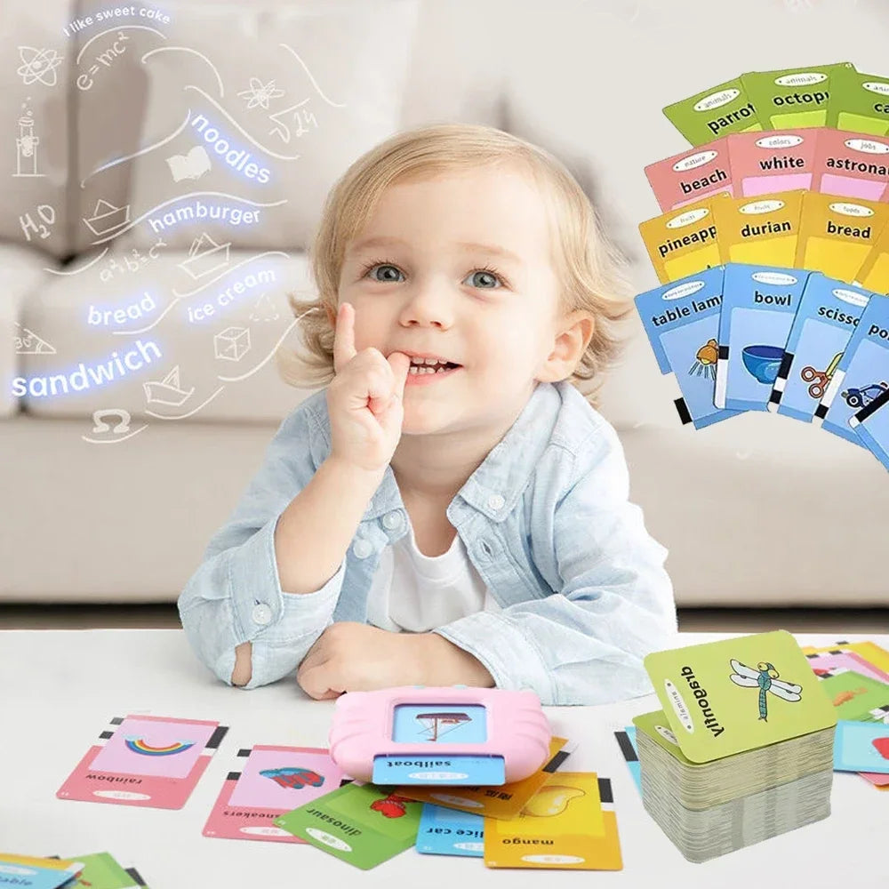 Talking Flashcards for Kids  English Electronic Audio Book Machine
