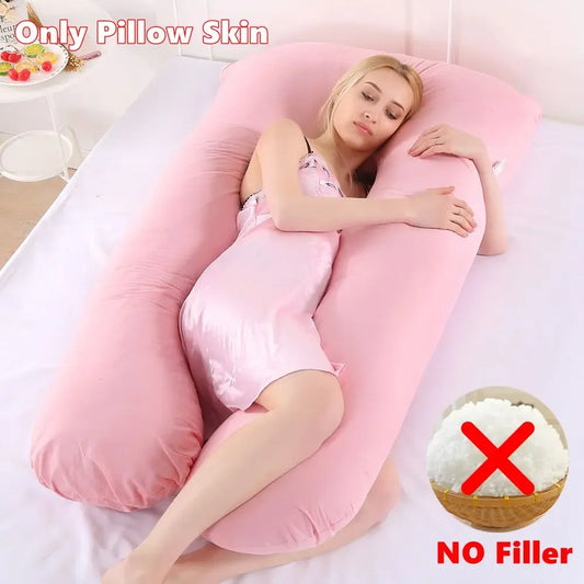 Pregnant Type Lumbar Pillowcase Side Protect Cushion Cover for Pregnancy