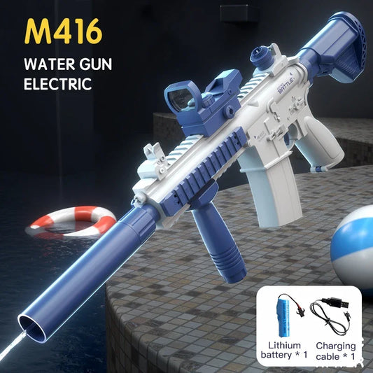 M416 Water Gun Electric Pistol Shooting Toy For Kids and adults