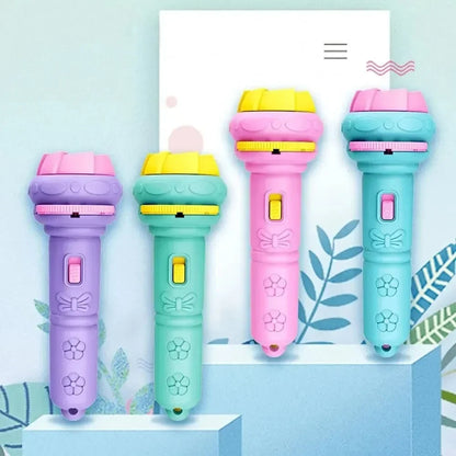 Projection Flashlight Toy – 80 Pattern Image Projector for Kids