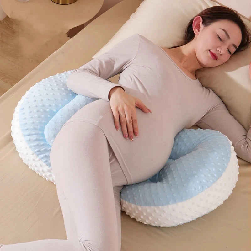 Multifunctional Maternity Pillow – Adjustable U-Shaped Pregnancy Support Cushion